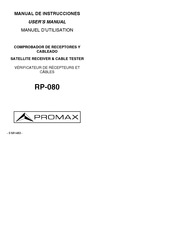 Promax RP-080 Manual De Instrucciones