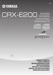 Yamaha CDX-E200 Manual De Instrucciones