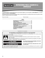 Maytag W10708713 Manual De Instrucciones Para El Usuario