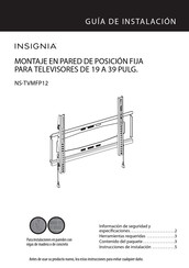 Insignia NS-TVMFP12 Guia De Instalacion