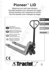 Tractel Pioneer LID Manual De Instrucciones