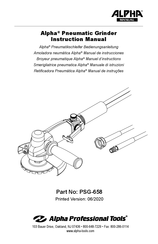 ALPA PSG-658 Manual De Instrucciones