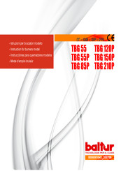 baltur TBG 150P Manual De Instrucciones