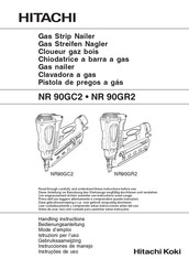 Hitachi Koki NR  90GC2 Instrucciones De Manejo