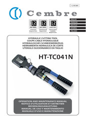 Cembre HT-TC041N Manual De Uso Y Mantenimiento