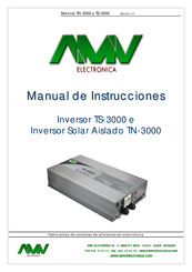 AMV ELECTRONICA TN-3000-148 Manual De Instrucciones