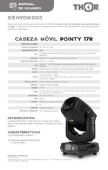 THOR POINTY 17R Manual De Usuario