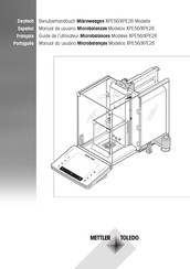 Mettler Toledo XPE56 Manual De Usuario