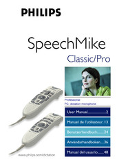 Philips SpeechMike Pro Manual Del Usuario