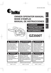 Redmax GZ3500T Manual De Instrucciones