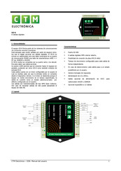 CTM Electronica OD-8 Manual Del Usuario