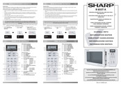 Sharp R-85ST-A Información Rápido