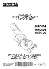 Honda HRH536 Manual De Instrucciones