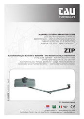 tau ZIP Serie Manual De Uso Y Mantenimiento