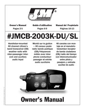 J&M Corporation JMCB-2003K-SL Manual Del Propietário