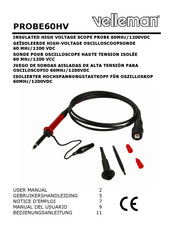 Velleman PROBE60HV Manual Del Usuario