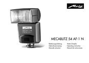 Metz MECABLITZ 54 AF-1 N Manual De Instrucciones
