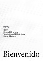 BenQ FP93V Manual Del Usuario