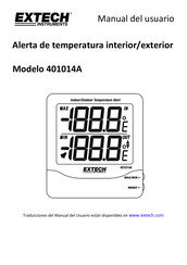 Extech Instruments 401014A Manual Del Usuario