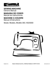 Sears Kenmore 385.16520000 Manual De Instrucciones