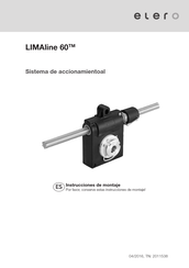 elero LIMAline 60 Instrucciones De Montaje