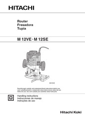 Hitachi Koki M 12SE Instrucciones De Manejo