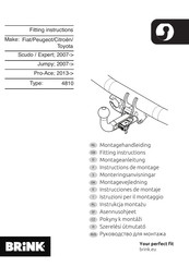 Brink 4810 Instrucciones De Montaje