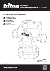 Triton MOF001 Instrucciones De Uso Y De Seguridad