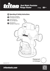 Triton TRA001 Instrucciones De Uso Y De Seguridad