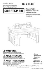 Sears Craftsman 171.28140 Manual Del Propietário