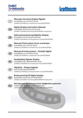 Indel Webasto Marine ISOTHERM Digital Display Manual De Instrucciones