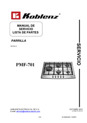 Koblenz PMF-701 Manual De Servicio