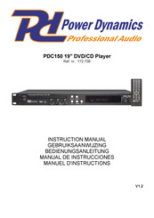 Power Dynamics 172.708 Manual De Instrucciones