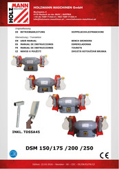 HOLZMANN MASCHINEN DSM 200 Manual De Instrucciones