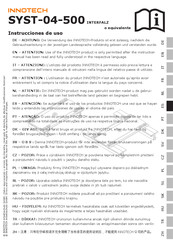 Innotech AIO-SYST-04-SZH Instrucciones De Uso