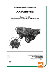 Amazone TCD 4.1 L4 Instrucciones De Servicio