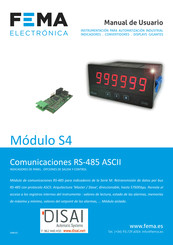 Fema Electronica M40-P Manual De Usuario