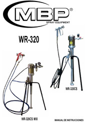 MBP Spray Equipment WR-320CS Manual De Instrucciones