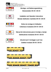 PAW DN 40 Manual De Instrucciones Para El Montaje Y Manejo