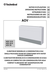 Technibel AOV Serie Instrucciones De Uso