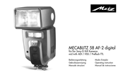 Metz MECABLITZ 58 AF-2 digital Manual De Instrucciones