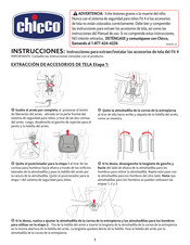 Chicco Fit 4 Instrucciones Para Extraer/Instalar