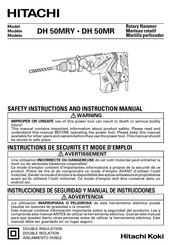 Hitachi DH 50MRY Manual De Instrucciones