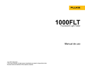 Fluke 1000FLT Manual De Uso