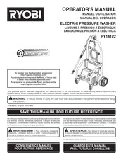 Ryobi RY14122 Manual Del Operador