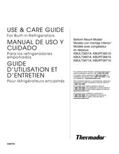 Thermador KBURT3671A Manual De Uso Y Cuidado