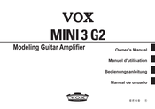 Vox MINI3 G2 Manual De Usuario