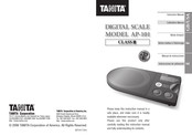 Tanita AP-101 Manual De Instrucciones