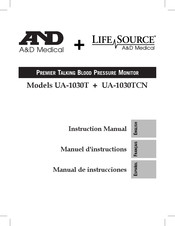 A&D Medical LIFE SOURCE UA-1030TCN Manual De Instrucciones