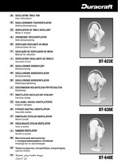 Duracraft DT-640E Instrucciones De Uso